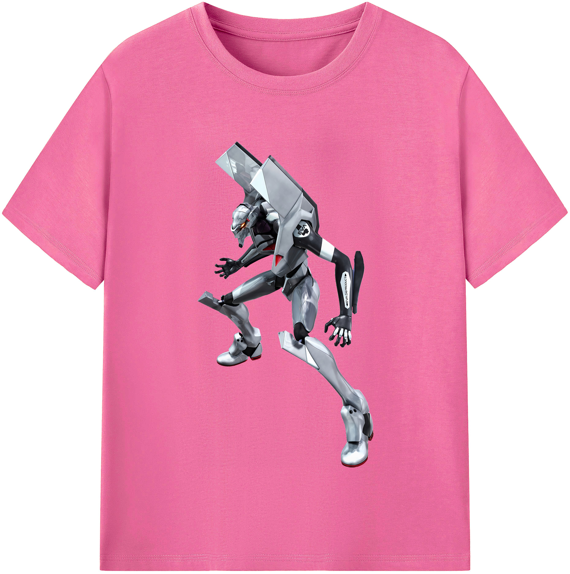 （画像用） EVA 新世紀エヴァンゲリオン レディースカジュアルプリントTシャツ（綿100％）